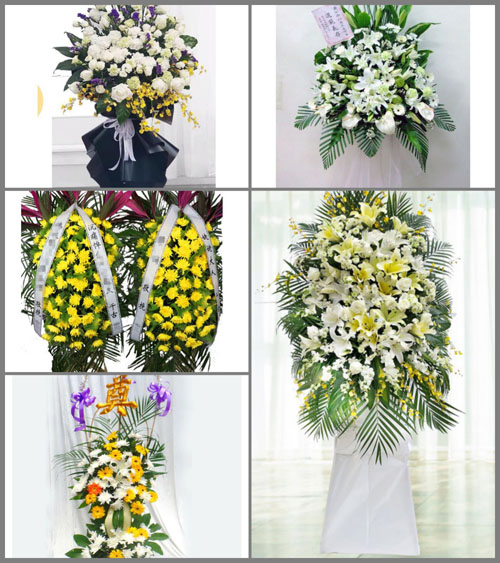 福建漳州漳浦县赤湖镇山油村白事花篮预定